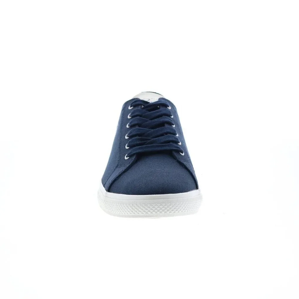 Original Penguin Petey Stripe Lace Up Mens Blue Lifestyle Sneakers Shoes NEW 8M